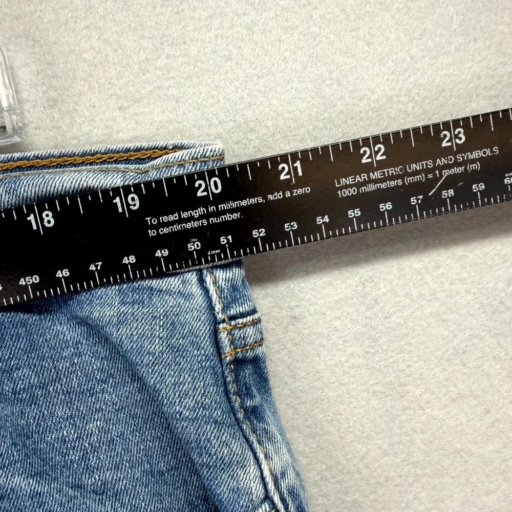 Levi's 559 Jeans Mens 40x30 Blue Denim Ripped Red Tab‎ Relaxed Fit Straight Wide